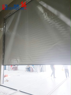 工业提升门内侧PVC门帘 工业提升门内侧PVC门帘